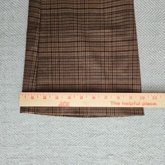 Urban Outfitters Jamie Flare Trouser Pant Size 6 Mid Rise Pockets Dark Academia - Picture 12 of 16